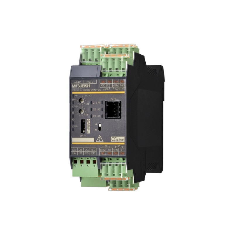 Mitsubishi QS90SR2SN-CC PLC Q Series Safety Relay - High-Performance Industrial Safety Solution