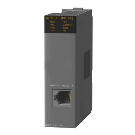 Mitsubishi QJ71E71-100-F10 PLC Q Series Ethernet Module | High-Speed Communication & Integration