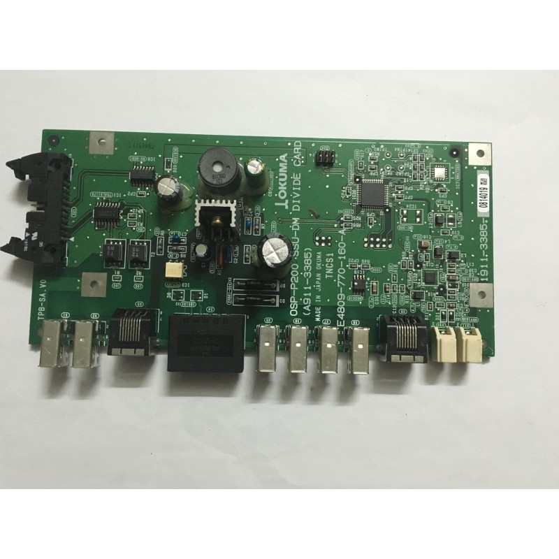 Okuma OSP-P200 SSU-DM Drive Card - Precision Machinery Enhancement     -     Okuma E4809-770-160-B OSP-P200 SSU-DM Drive Card | 