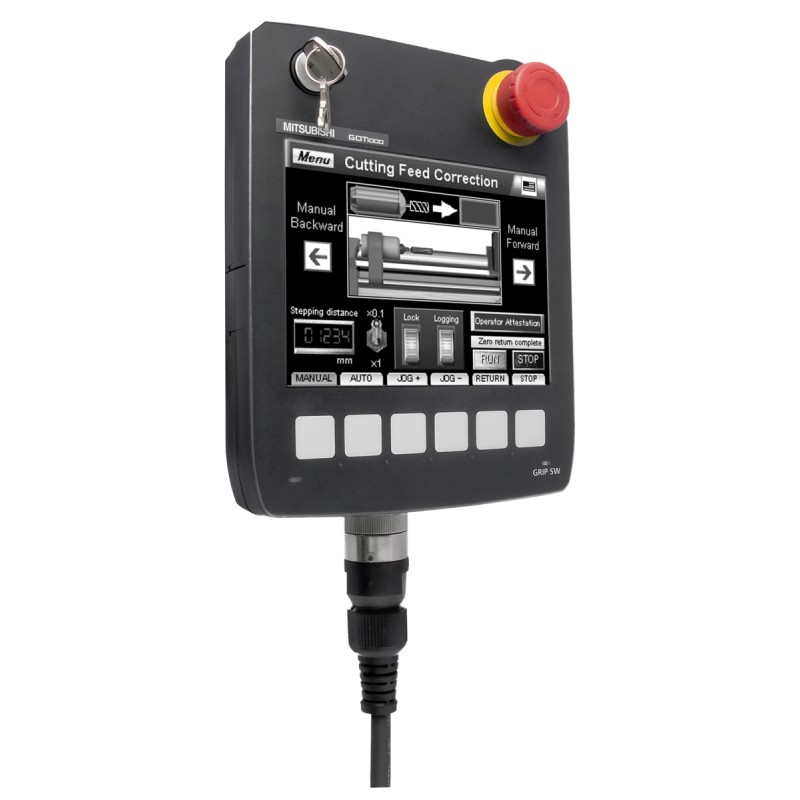 Mitsubishi GT1450HS-QMBDE GOT 5.7" Handy HMI - High-Resolution Touchscreen | Reliable Industrial Control