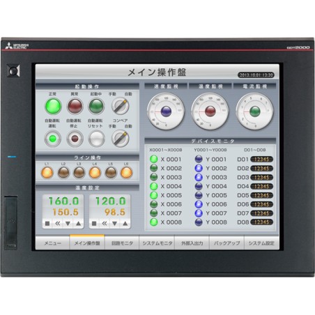 Mitsubishi GT2715-XTBA-GF GOT2000 HMI | 15" Touchscreen Interface | High-Resolution Display