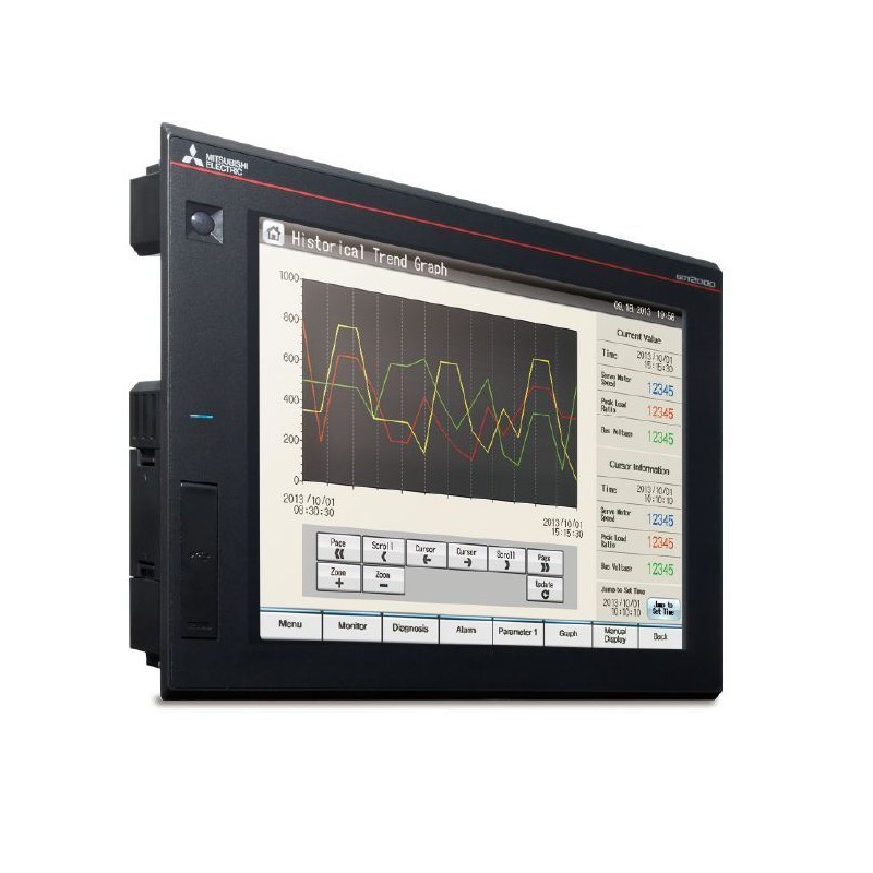 Mitsubishi GT2712-STBD-GF GOT2000 Series HMI | 12.1" High-Resolution Touchscreen