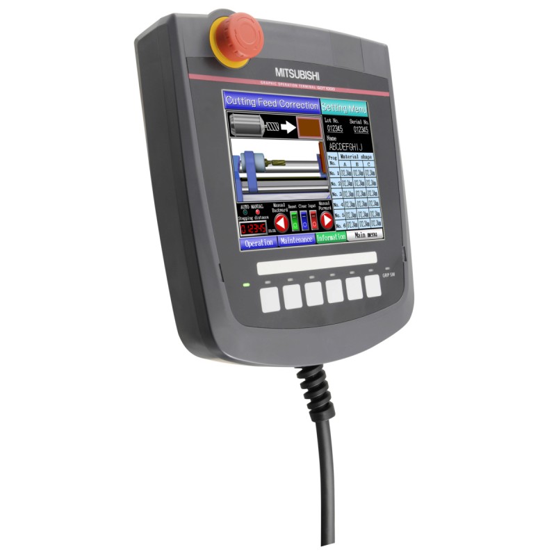 Mitsubishi GT1665HS-VTBD GOT 6.5" Portable Handy Type HMI | Industrial Touchscreen