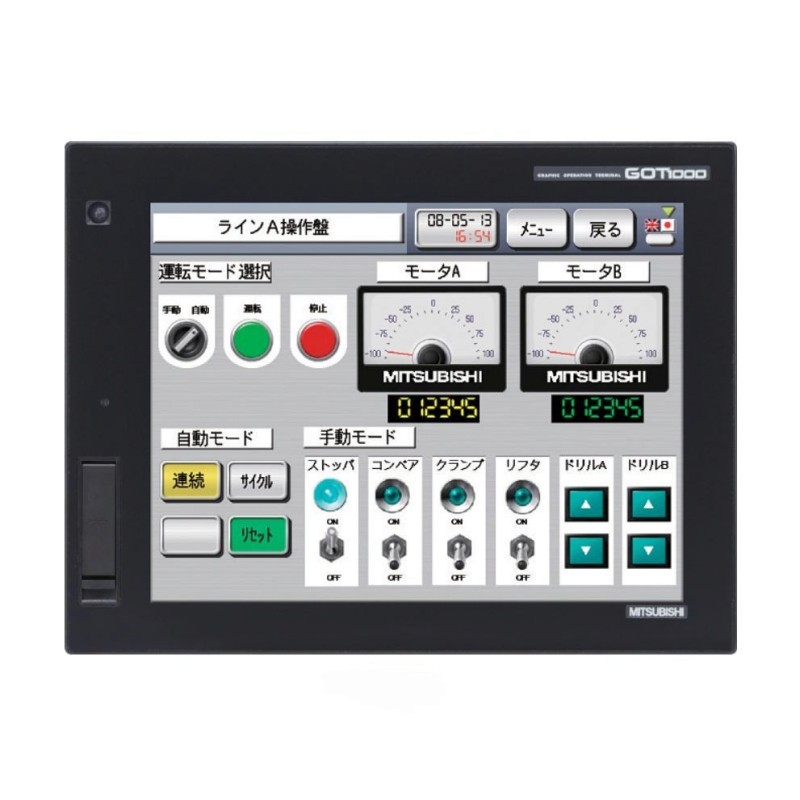 Buy Mitsubishi GT1685M-STBD GOT Graphical Touch Terminal | Industrial HMI