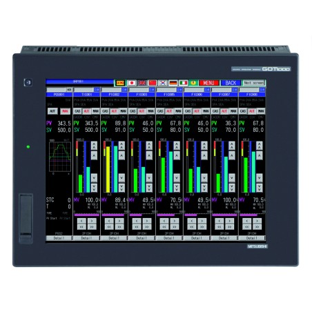 Mitsubishi GT1695M-XTBA GOT Graphical Touch Terminal | 15" TFT LCD HMI