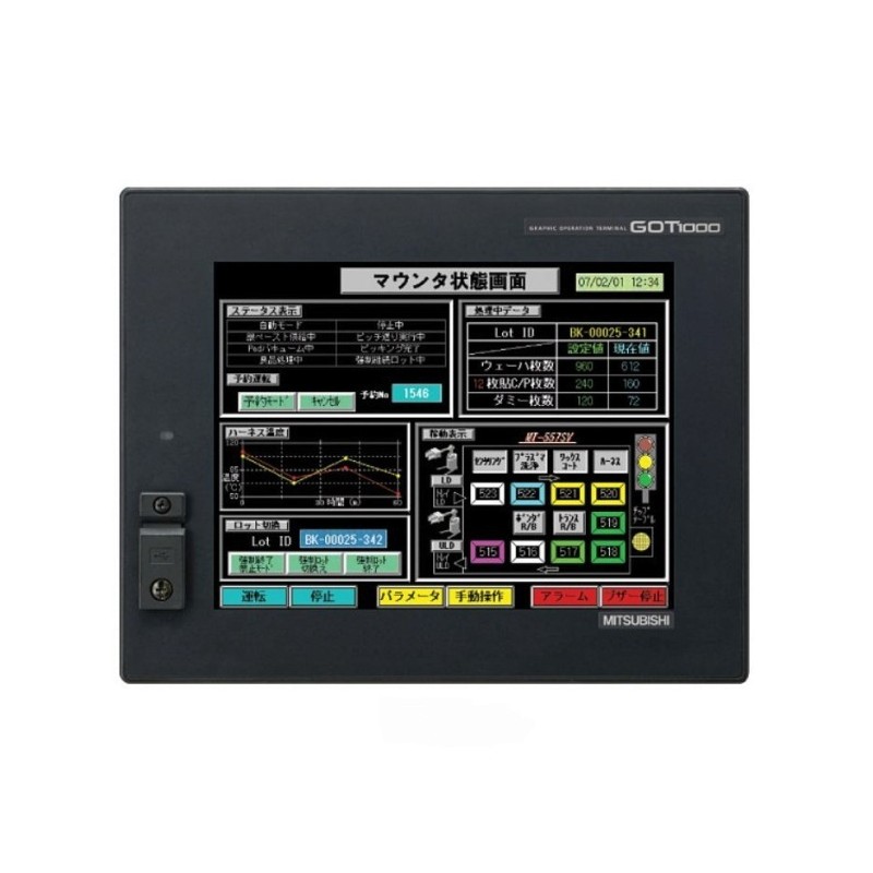 Mitsubishi GT1562-VNBA GOT Graphical Touch Terminal | High-Resolution Touchscreen HMI | Reliable Industrial Interface