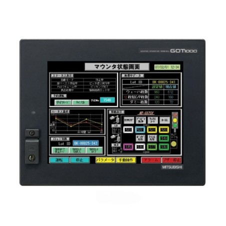 Mitsubishi GT1562-VNBA GOT Graphical Touch Terminal | High-Resolution Touchscreen HMI | Reliable Industrial Interface