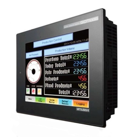 Mitsubishi GT1265-VNBD GOT Graphical Touch Terminal | 12.1" HMI | High-Resolution Touchscreen