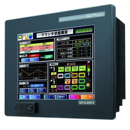 Mitsubishi GT1555-VTBD GOT Graphical Touch Terminal | High-Resolution Touchscreen HMI