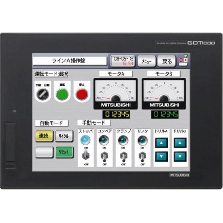 Buy Mitsubishi GT1665M-STBD GOT Graphical Touch Terminal Online - Mitsubishi Electric