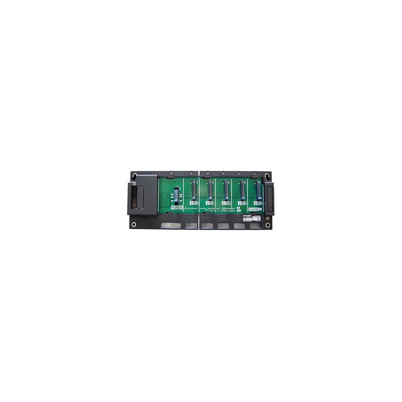 Mitsubishi A1S65B-S1 PLC AnS Series Extension Base Unit | Power Supply Module & 5 Modules