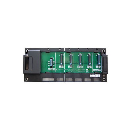 Mitsubishi A1S65B-S1 PLC AnS Series Extension Base Unit | Power Supply Module & 5 Modules
