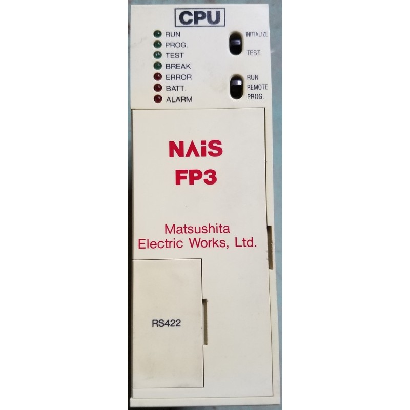 Panasonic AFP3210C-F CPU PLC         -              Panasonic AFP3210C-F CPU PLC - High-Speed Programmable Logic Controller