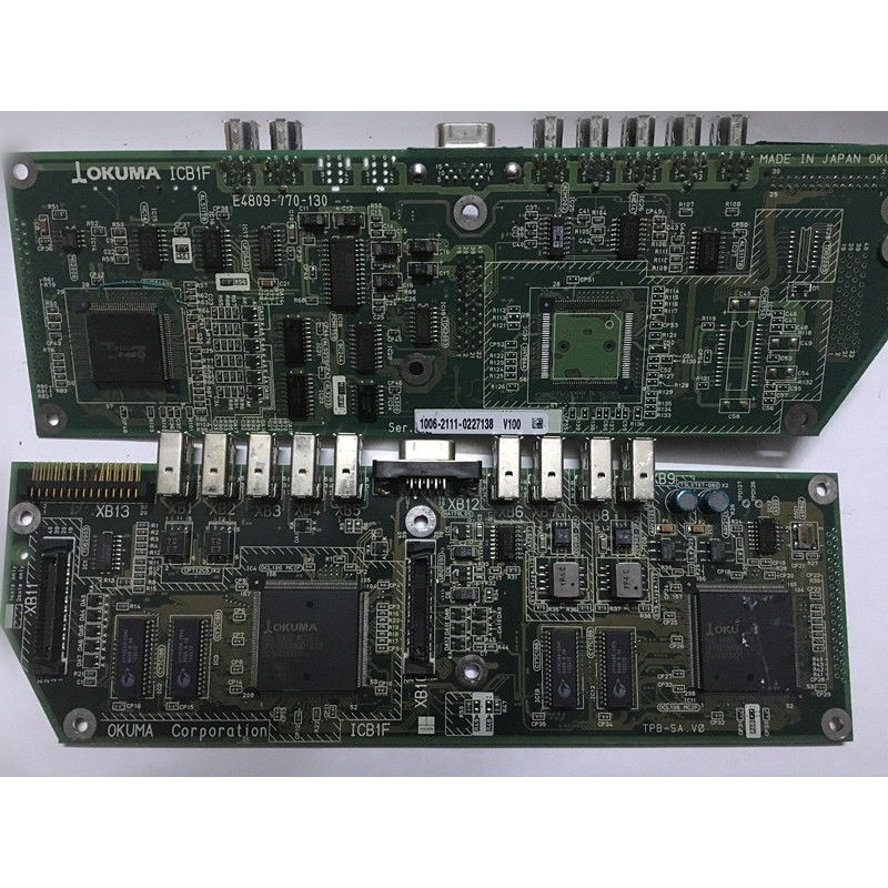 Okuma E4809-770-130 ICB1F Board - Precision Control for Industrial Systems    -    Okuma E4809-770-130 ICB1F Board - High-Perfor