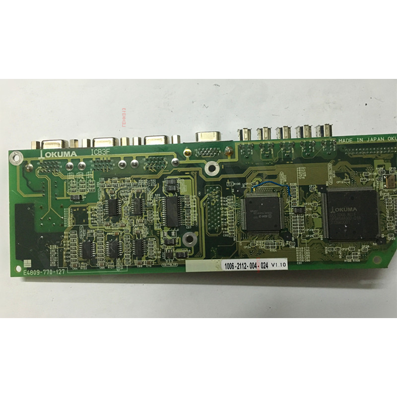 Okuma E4809-770-127 ICB3F Board - Precision Control for Manufacturing    -    Okuma E4809-770-127 ICB3F Board | High-Performance
