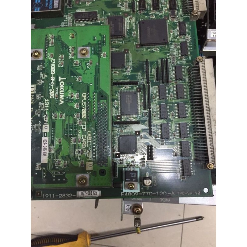 Okuma E4809-770-120-A OPUS7000 FCP Card for Efficient Manufacturing    -    Okuma E4809-770-120-A OPUS7000 FCP Card | High-Perfo